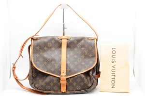Louis-Vuitton Shoulder bag Monogram Saumeur 35 M42254 Authentic - Picture 1 of 10