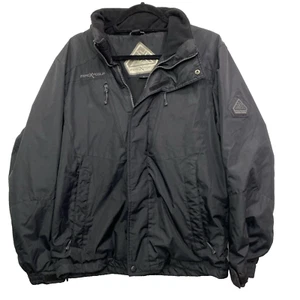 Zeroxposur Men's Black Long Sleeves Pockets Double Zipper Jacket Size SMALL - Picture 1 of 13