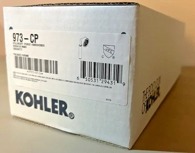 KOHLER 973-CP Stillness/Purist 4 Function HANDSHOWER 2 1/2 GPM POLISHED CHROME - Image 1 of 4