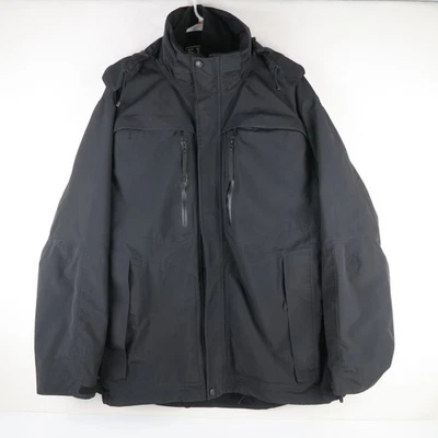 5.11 Tactical Jacket Men XL Blk Full Zip Bristol Parka 3:1 - Image 1 of 4