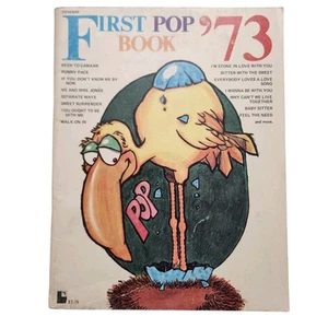 Vintage Songbook:  FIRST POP BOOK ‘73 Screen Gems Columbia publications 1973 - Picture 1 of 8