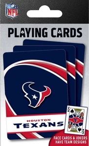 MasterPieces - Houston Texans - NFL Playing Cards - 54 Card Deck - Picture 1 of 1