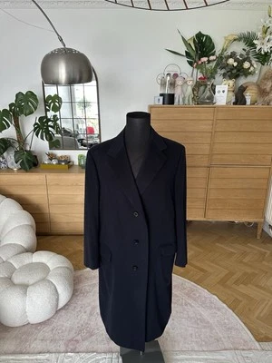 Abrigo de cachemir Brioni talla 46 EE. UU. 56 UE azul marino oscuro PVP 3,999 $ Foto 1 de 4