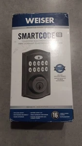 Weiser Smartcode 10 Venetian [ For Parts ] Box Incomplete  - Picture 1 of 1