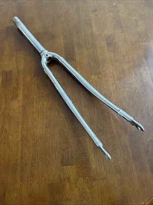 Horquilla de carretera Tange 700c vintage - 1” roscada - 210 mm dirección - roscas de 30 mm - usada Foto 1 de 4