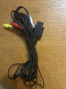OFFICIAL ORIGINAL OEM Super Nintendo N64 Gamecube SNES AV RCA Video Cable CLEAN - Picture 1 of 4