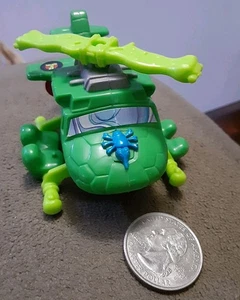 TMNT Mini Mutant Ninja Turtle Transport Military Helicopter Chopper Turtlecopter - Picture 1 of 5