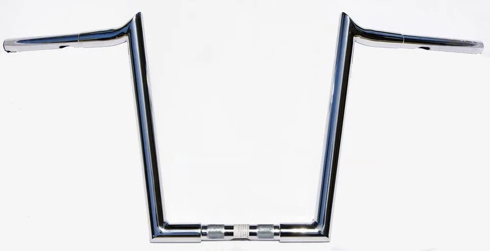 Wild 1 1-1/4 pulgadas. Manillar Chubby Reaper - 12 pulgadas - Bicicleta de calle cromada para motocicleta Foto 1 de 4