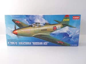 ACADEMY  1:72 SCALE MODEL KIT #2223 P-39N/Q AIRACOBRA " RUSSIAN ACE" - Picture 1 of 2