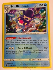 Mr. Rime ® Promo SWSH079 ® Alternative Art Holo Foil ® Pokemon ® Italiano Good- - Picture 1 of 4