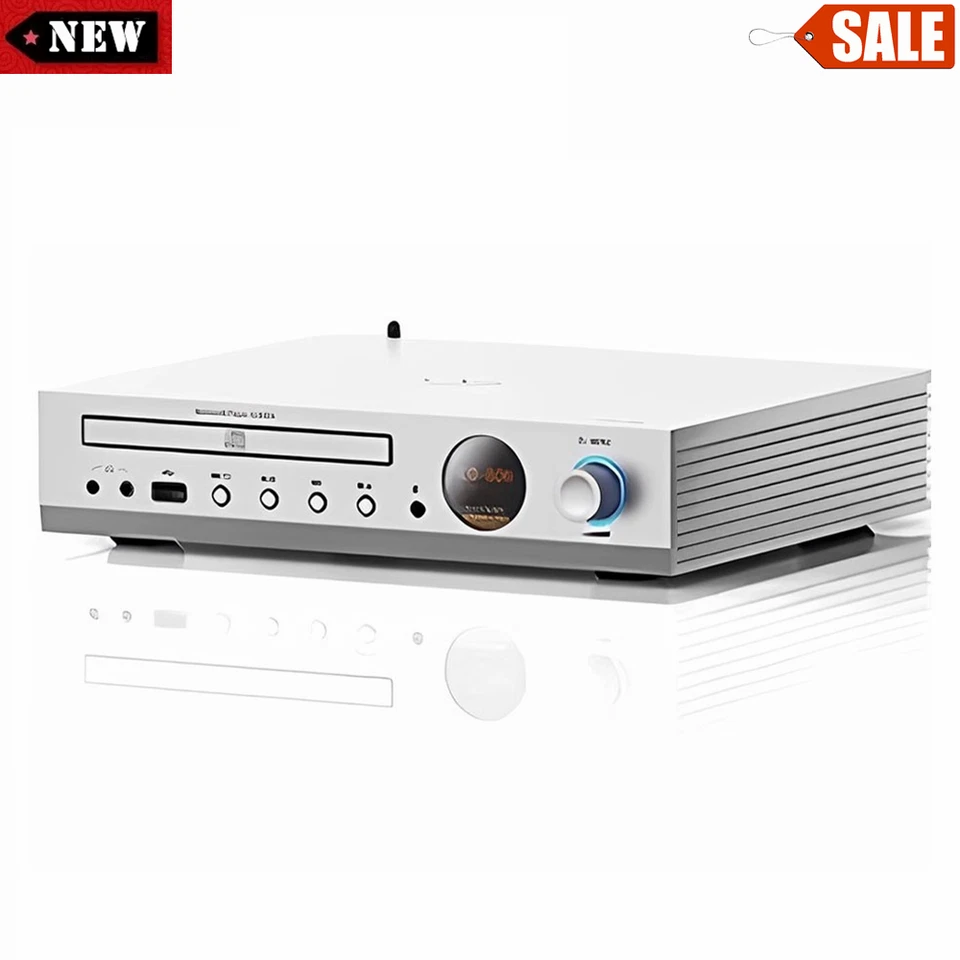 SHANLING Silvery CD80II Desktop HiFi CD Player HD850 Core CS43198 DAC 2xSGM8262 - Image 1 of 4