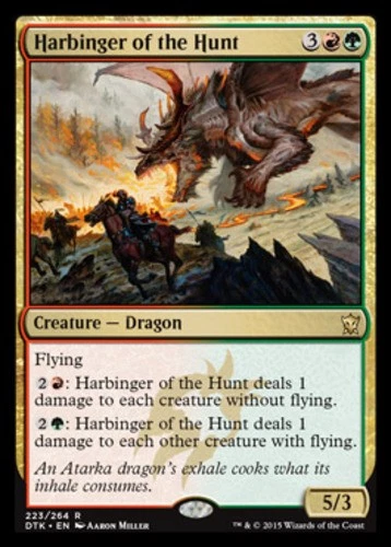 Harbinger of the Hunt - Dragons of Tarkir #223/264 MTG Magic The Gathering - Image 1 of 1