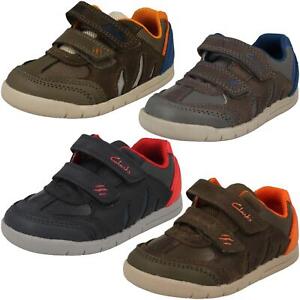 Clarks Boys Claw Detailed Casual Shoes - Rex Play