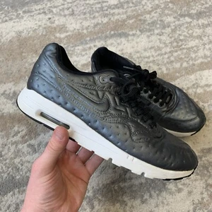 Nike Air Max 1 Ultra Premium Jacquard Metallic Grey Women’s Trainers UK5.5 EU39 - Picture 1 of 13