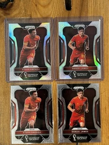 (4) 2022 Panini World Cup Prizm Qatar Wales National Team Lot - Bild 1 von 1