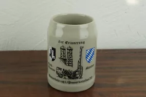 Reservistenkrug BW Bundeswehr München Pioniere 0,5L Krug Maß Steinzeug - Bild 1 von 10