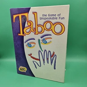 2000 Taboo The Game Of Unspeakable Fun COMPLETE BOARD GAME Vintage Family Game - Picture 1 of 4