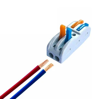 Klemmenreihe Verbindungsklemmen Kastenklemmen Kabelklemme Lüsterklemme - Bild 1 von 4