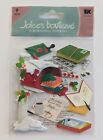SUPER RARE Jolee's Christmas Card Sending Mailbox Letters Scrapbooking Stickers