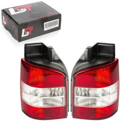 2x Fanale Posteriore Sinistra Destra Rosso Portellone per VW Multivan V T5 03-09 - Immagine 1 di 4