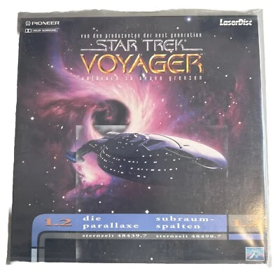 LASERDISC Star Trek Voyager 1.2 Pal deutsch Version Selten! - Bild 1 von 4