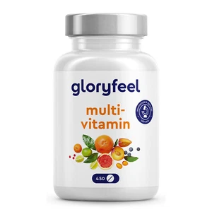 Multivitamin 450 Tabletten hochdosiert - Alle A-Z Vitamine für Dein Immunsystem - Bild 1 von 9