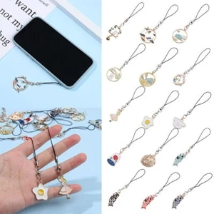 Gift Bag Accessories Key Strap Lanyard Mini Phone Case Pendant Cute Flower - Photo 1 sur 30