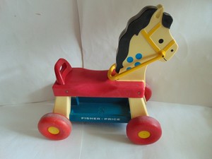 fisher price riding horse
