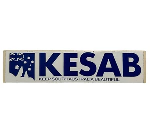 VINTAGE KESAB KEEP SOUTH AUSTRALIA BEAUTIFUL UNUSED 80’s STICKER - Picture 1 of 4