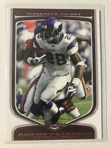 2009 Bowman Draft Picks White /299 Adrian Peterson #30 - Picture 1 of 2