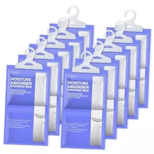Moisture Absorbers Packets 10 Pack, Dehumidifier Bags for Closet, 10x230g - Picture 1 of 7
