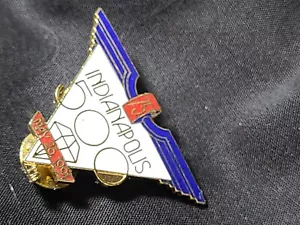 Pin de solapa con logotipo esmaltado con logotipo vintage Indianápolis 500 Race 1991 ¡RARO! - Imagen 1 de 3