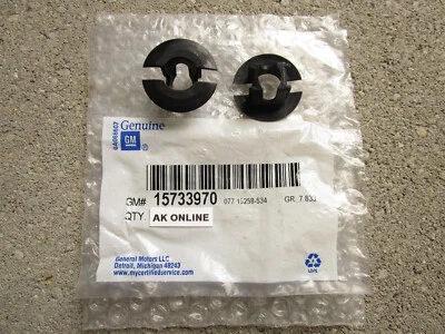 99-24 GM CHEVY GMC OLDSMOBILE DEFLECTOR DE AIRE DELANTERO CLIPS DE RETENCIÓN CANTIDAD 2 OEM NUEVO Foto 1 de 2