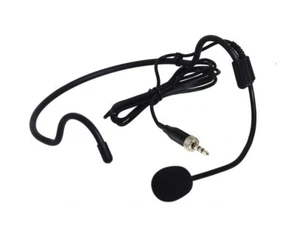 Headset Microphone for Sennheiser Earphones with mic SK100 ew100 G2 G3 G4 Black - Picture 1 of 1