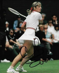 Tennis Champion Chris Evert Signed Photo 8x10 COA 14 - Picture 1 of 1
