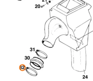 HOSE CLAMP 50-70MM - P/N 51006027000 - Picture 1 of 2