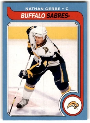 2008-09 O-Pee-Chee '79-80 Retro Nathan Gerbe Rookie #716 Buffalo Sabres - Image 1 of 2
