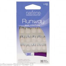NAILENE runway nail couture 71264 flex-to-fit DESIGN 36 FALSE NAILS - No Glue