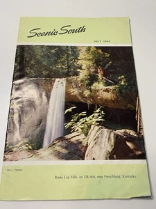 1960 - Scenic South - Anuncio al óleo estándar/Kentucky vintage - Imagen 1 de 13