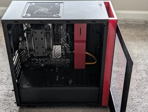 Custom Nzxt Gaming PC i5-12400f 16GB Ram 500GB SSD mit EVGA Bronze 650W ohne GPU. - Bild 1 von 12