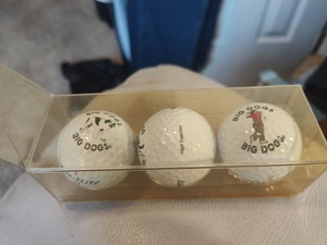 Big Dogs Logo Golf Balls Top Flite XL Set (Three) New  - Picture 1 of 7