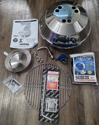 Magma Marine Grill Stove Kettle Original 15" Propane Gas Boat RV with 2 EXTRAS! - Image 1 of 4