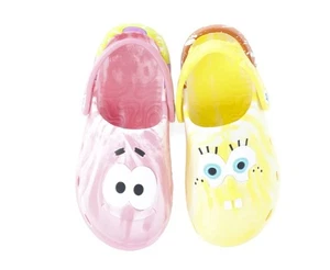 SpongeBob and Patrick Boys Clogs Sandals Various Sizes NEW - Picture 1 of 6