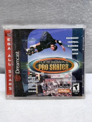 Видеоигра Tony Hawk's Pro Skater Sega Dreamcast в комплекте хорошее б/у состояние товара - Изображение 1 из 4