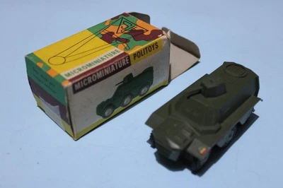 POLITOYS CARRO AUTOBLINDA TRASPORTO MILITARE (COD. 5) OTTIMO S. 1:41 CON BOX - Immagine 1 di 3