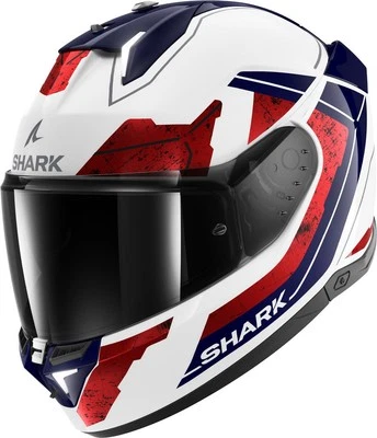 SHARK Integralhelm SKWAL i3 RHAD   ECE 22.06 Gr. M WHITE CHROM RED - Bild 1 von 3