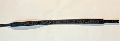 Justin 30 801BK CUERO GENUINO NIÑOS RODEO MECANIZADO CINTURÓN OCCIDENTAL EE. UU. Foto 1 de 4