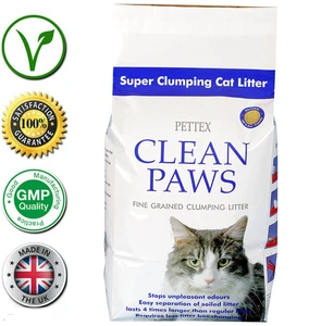✅Clean Paws Microgranule Super Clumping Ultra Cat Litter 5kg High Quality UK✅ - Picture 1 of 8