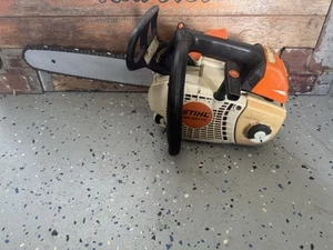 Stihl MS 201TC Chainsaw for PARTS/REPAIR Runs scored Piston READ - Picture 1 of 6