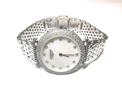 浪琴 La Grande 经典钻石女士腕表 L3332 — 第 1/4 张图片